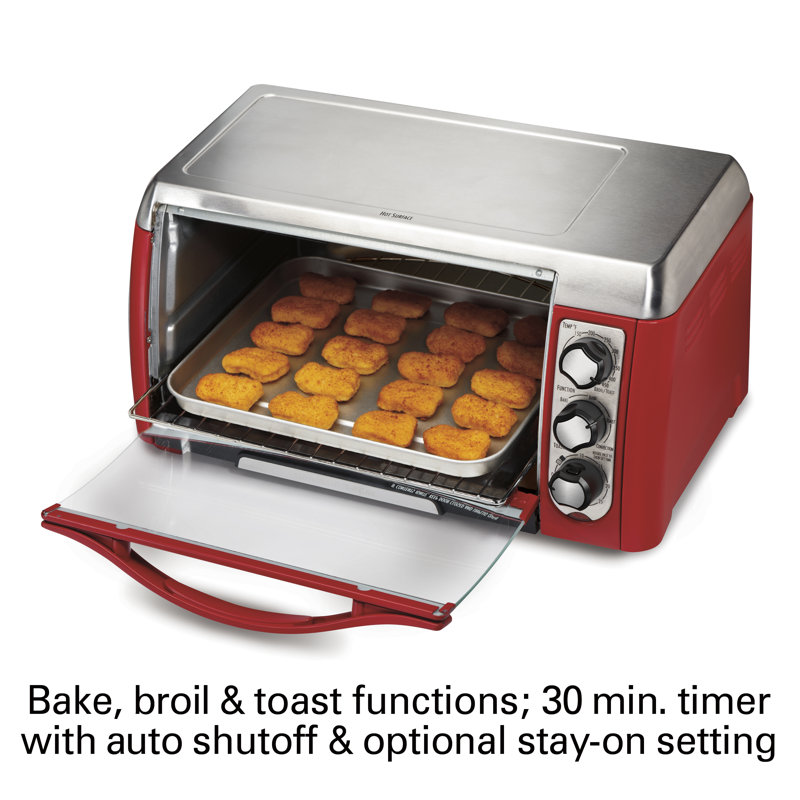 Hamilton Beach® ensemble 6 Slice Toaster Oven & Reviews Wayfair